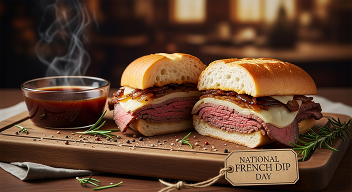 National French Dip Day 2025 – Savory Sandwich Celebration