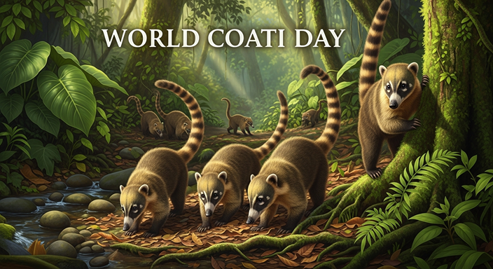 World Coati Day 2025 – Celebrating the Remarkable Forest Guardian