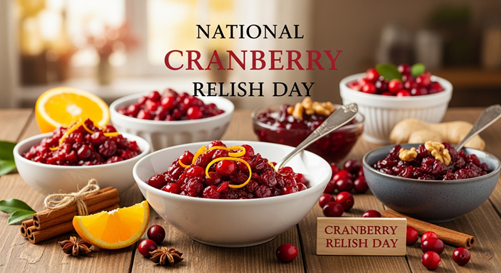 ✨ National Cranberry Relish Day 2025 – A Flavorful Celebration!