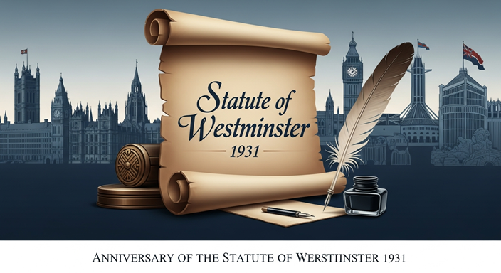 Anniversary of the Statute of Westminster 1931 — A Landmark of Freedom and Sovereignty