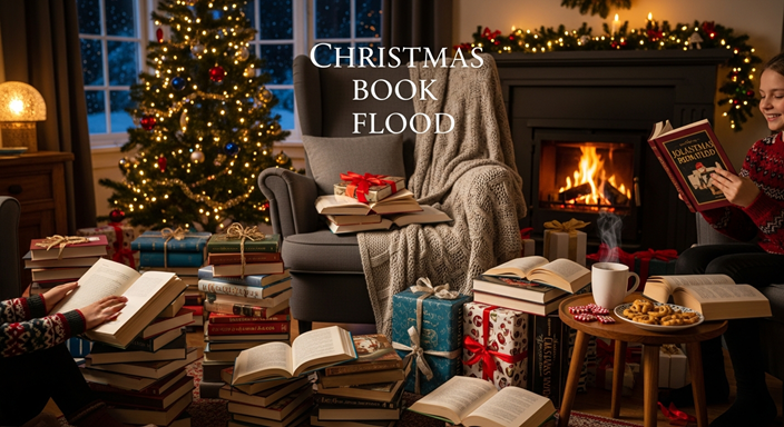 Christmas Book Flood 2025 – Heart warming Tradition Unwrapped
