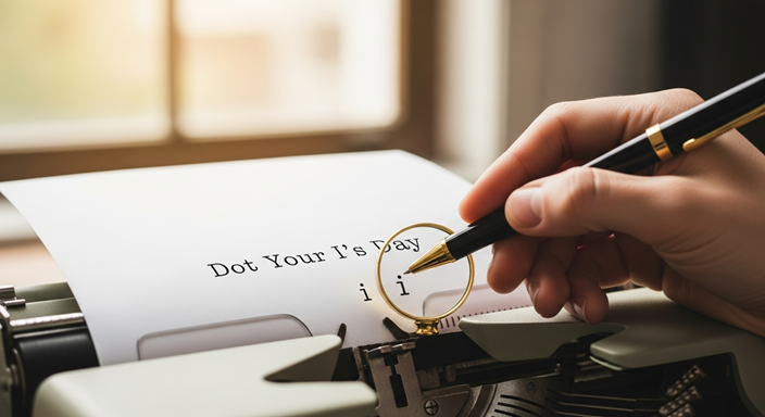 Dot Your I’s Day 2025 — Embrace Precision & Mindfulness