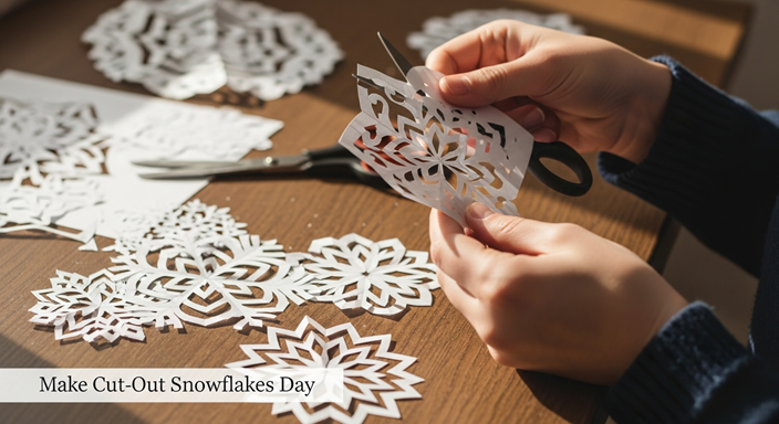 Make Cut Out Snowflakes Day 2025 - Magical Creative Joy Unfolds