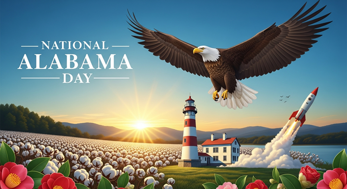 National Alabama Day 2025 – Celebrate the Spirit of the Heart of Dixie