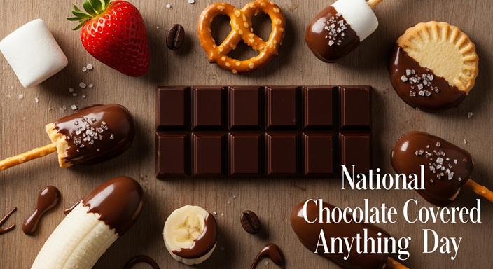 National Chocolate Covered Anything Day 2025 - A Delicious Dive into Sweet Indulgence