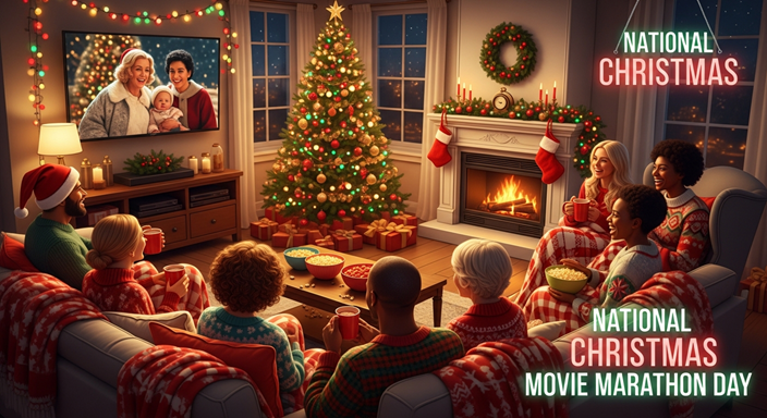 National Christmas Movie Marathon Day 2025 - Ultimate Festive Joy