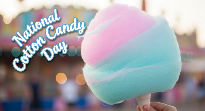 National Cotton Candy Day 2025 - Sweet Bliss & Memories