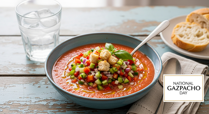 National Gazpacho Day 2025 - Celebrate the Refreshing Delight