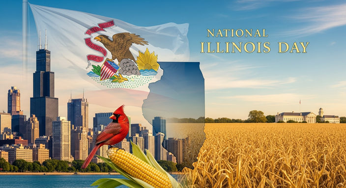 National Illinois Day 2025 – Celebrate the Spirit of the Prairie State