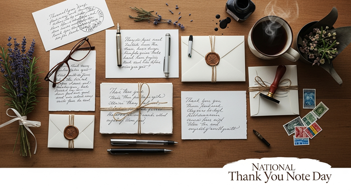 National Thank You Note Day 2025 - The Heart-Touching Power of Gratitude