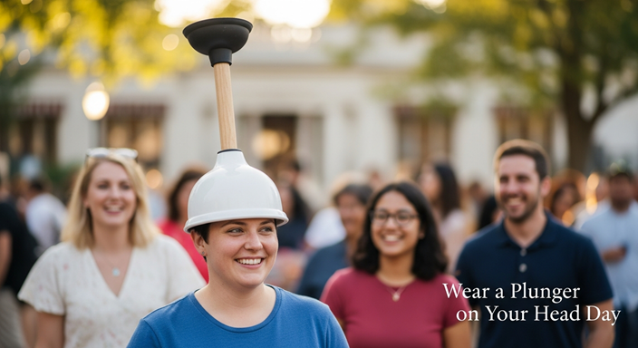 Wear a Plunger on Your Head Day 2025 – The Ultimate Fun Boost