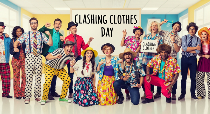 Clashing Clothes Day 2026 --- Bold Chaos