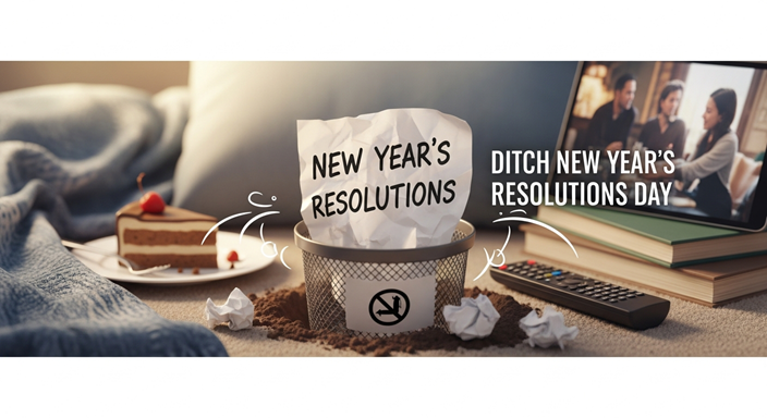 Ditch New Years Resolutions Day 2026 - Break Free