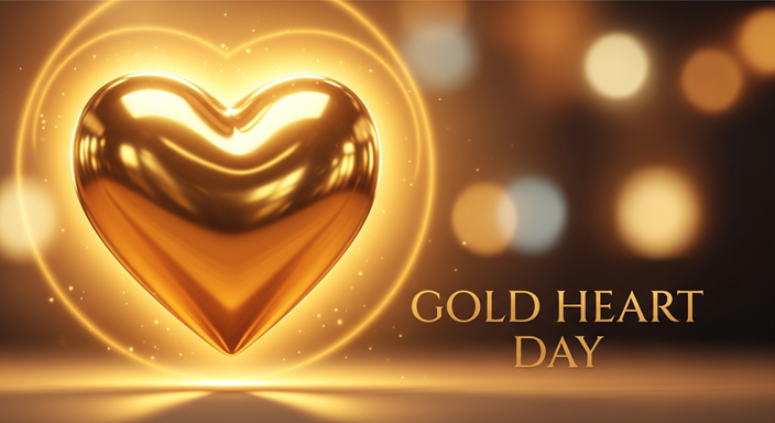 Gold Heart Day 2026 — Glow With Kindness!