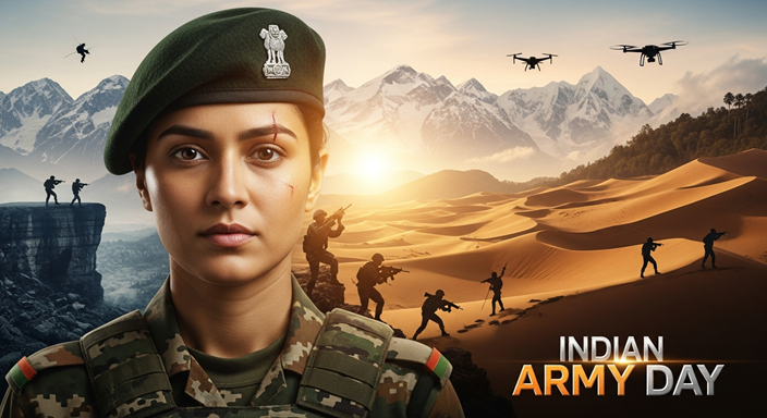 Indian Army Day 2026 - Powerful Pride