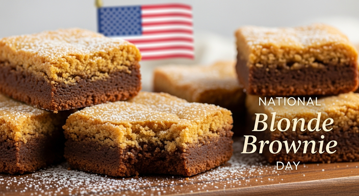National Blonde Brownie Day 2026 — Sweet Power Treat