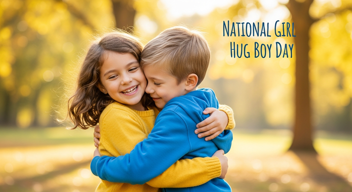 National Girl Hug Boy Day 2026 — Powerful Bond