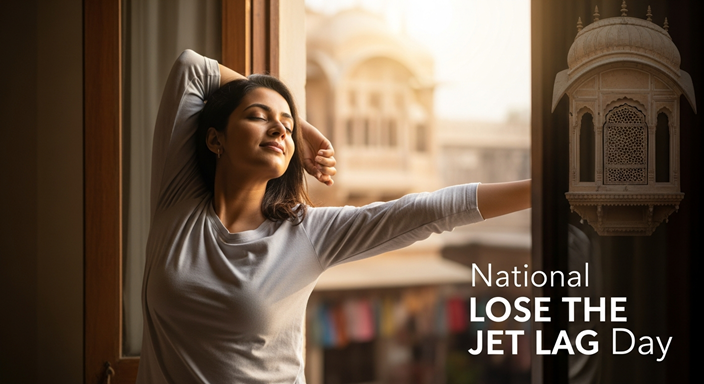 National Lose the Jet Lag Day 2026 - Reclaim Energy