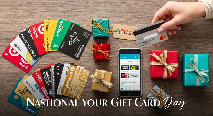 National Use Your Gift Card Day 2026 - Unmissable