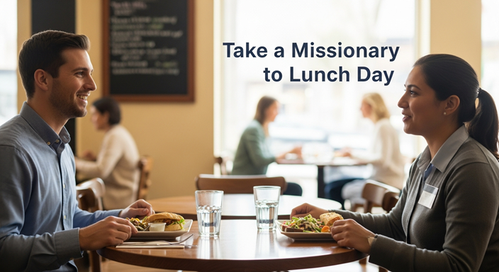 Take a Missionary to Lunch Day 2026 - Make a Difference