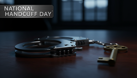 National Handcuff Day 2026 – Powerful Symbol of Law