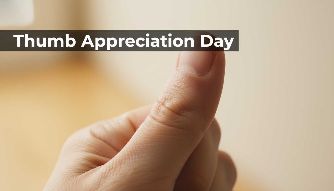 Thumb Appreciation Day 2026 – Powerful Salute