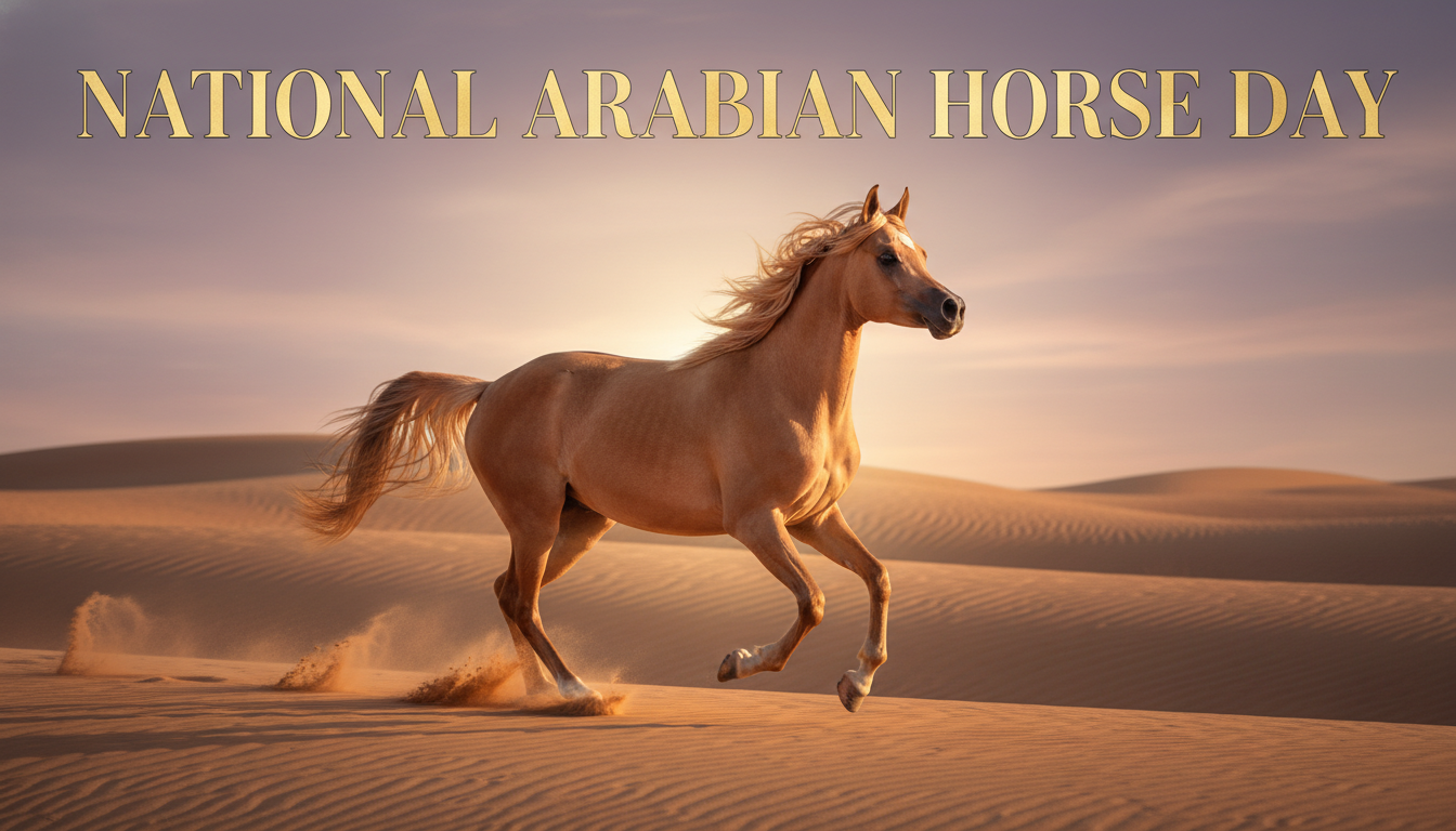 National Arabian Horse Day 2026 – A Powerful Legacy