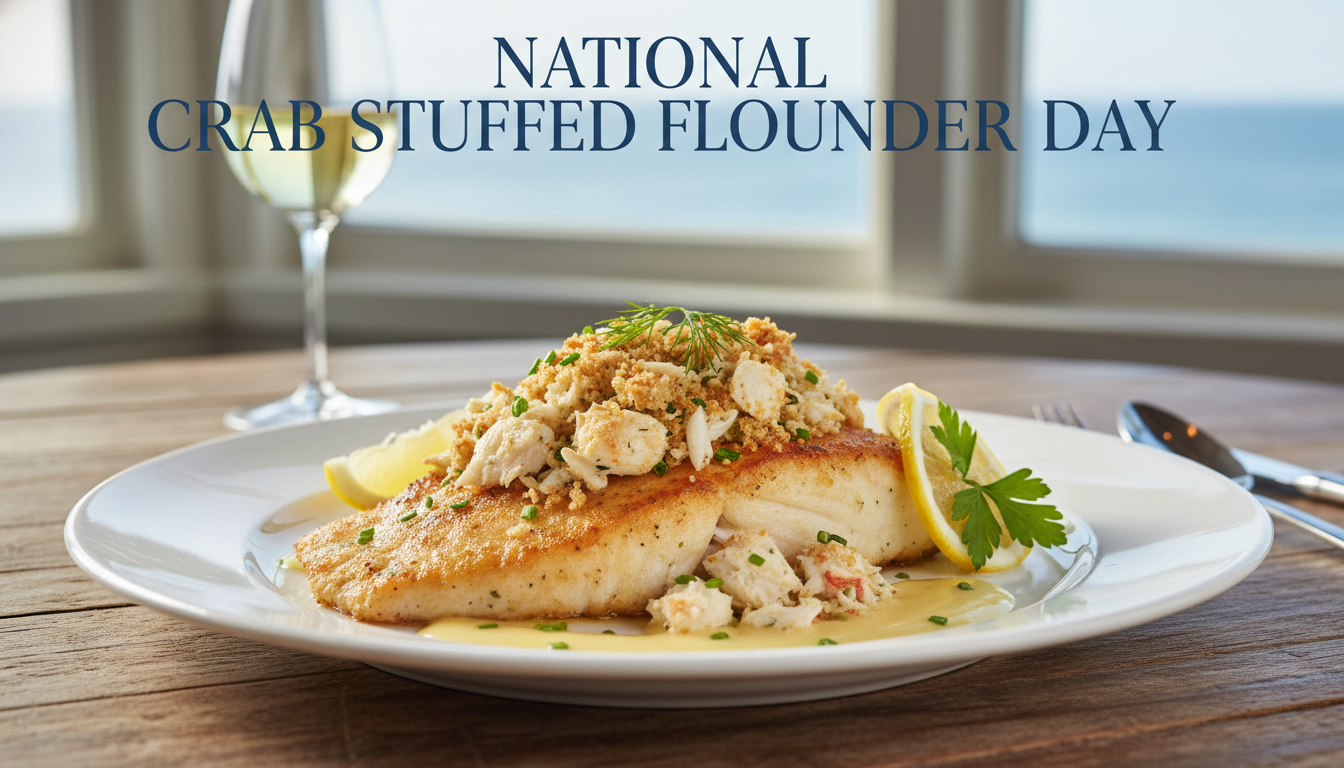 National Crab Stuffed Flounder Day 2026 - Irresistible Facts