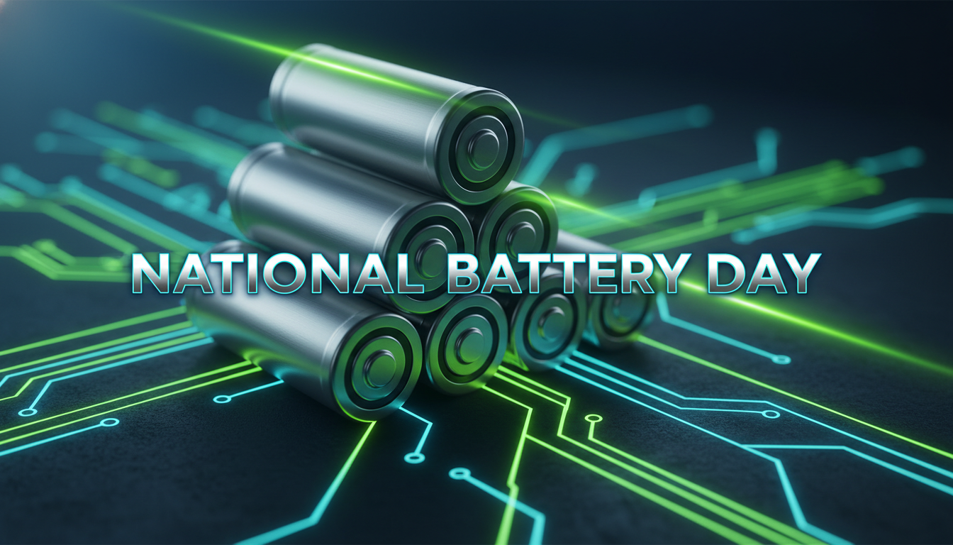 🔋 National Battery Day 2026 – Powering a Brighter Future