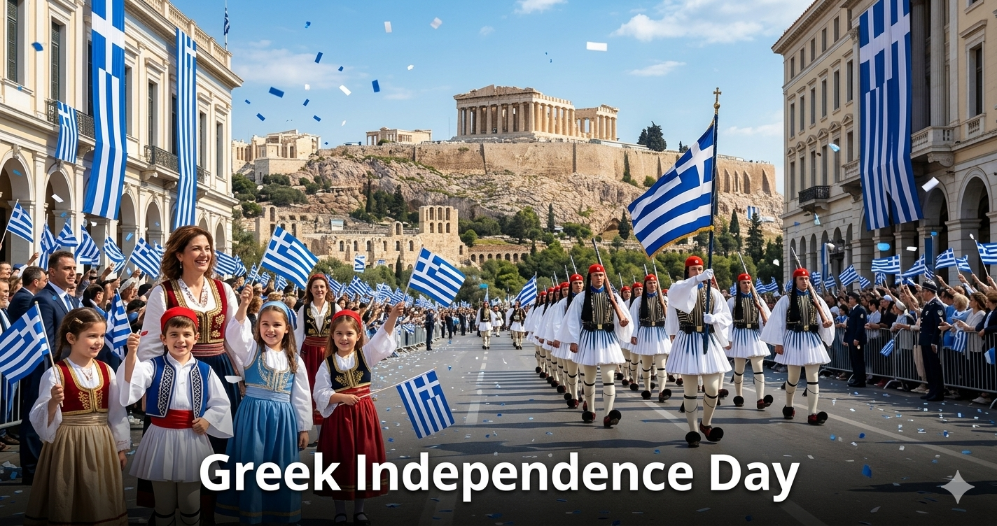 Greek Independence Day 2026 – Glorious Freedom Rise