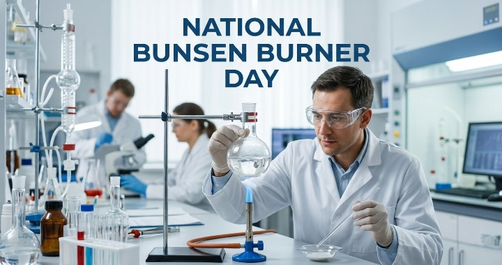 National Bunsen Burner Day 2026 – Powerful Science Legacy