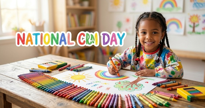 National Crayon Day 2026 – Colourful Joy Unleashed