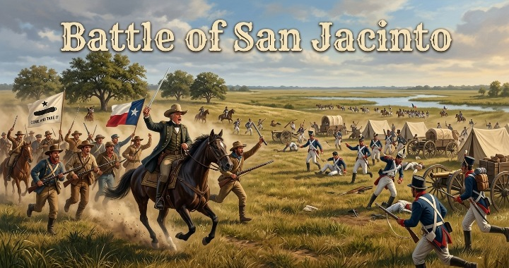 Battle of San Jacinto 1836 – Shocking Victory