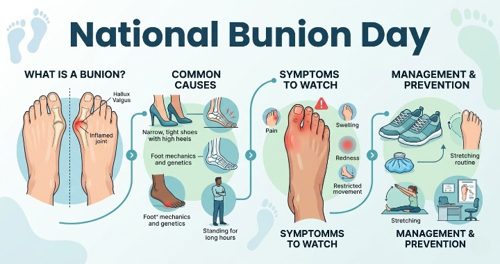 National Bunion Day 2026 – Painful Truths & Relief